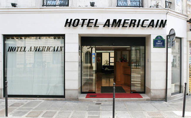 Hotel Americain Parigi Esterno foto