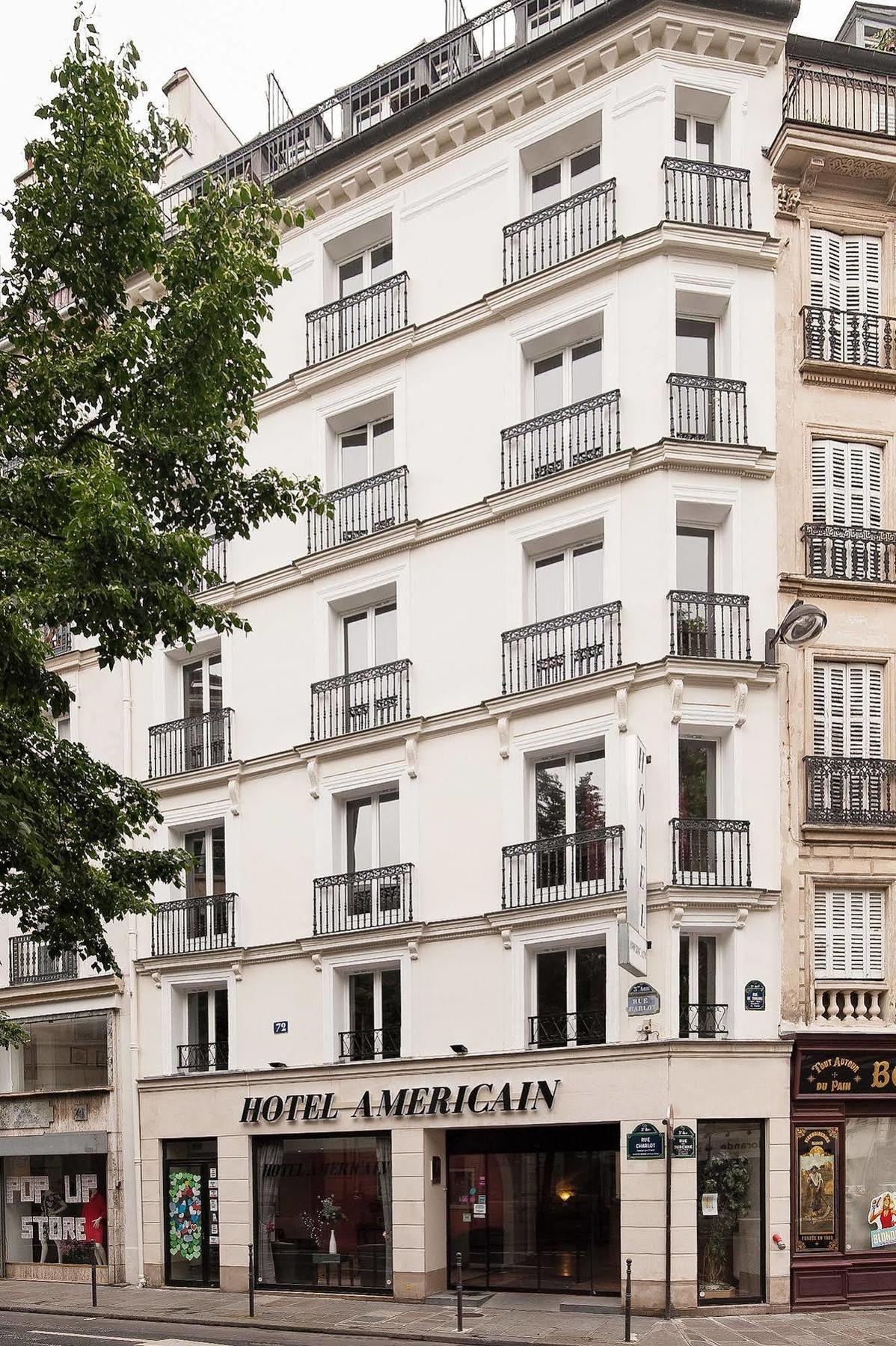 Hotel Americain Parigi Esterno foto